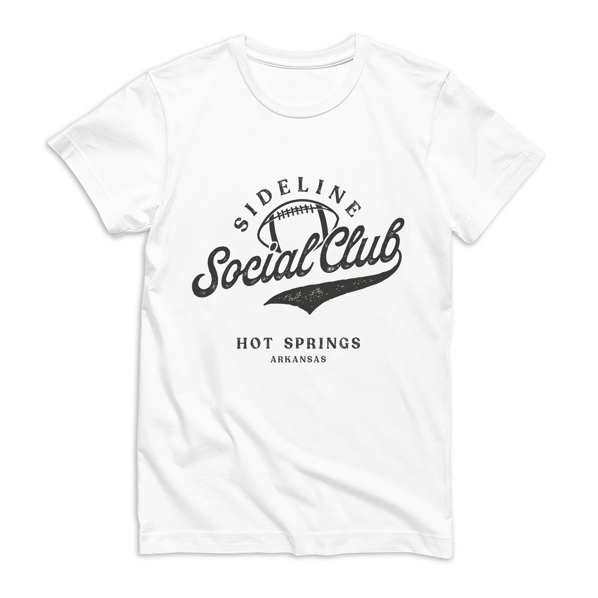 Bella Canvas T-Shirt White-Football Mom | Custom | Personalize -0