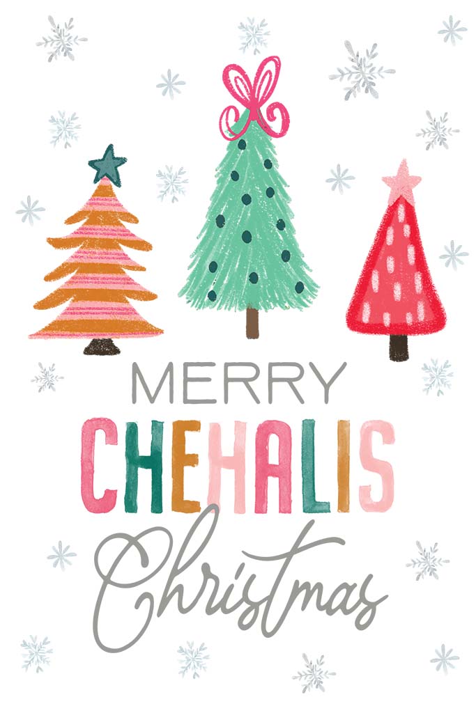 Cotton Tea Towel White-Whimsy Wonderland Bright Chehalis  -5