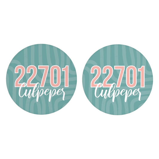 Boho Color City Zip on Blue Culpeper 22701 | 2.65x2.65