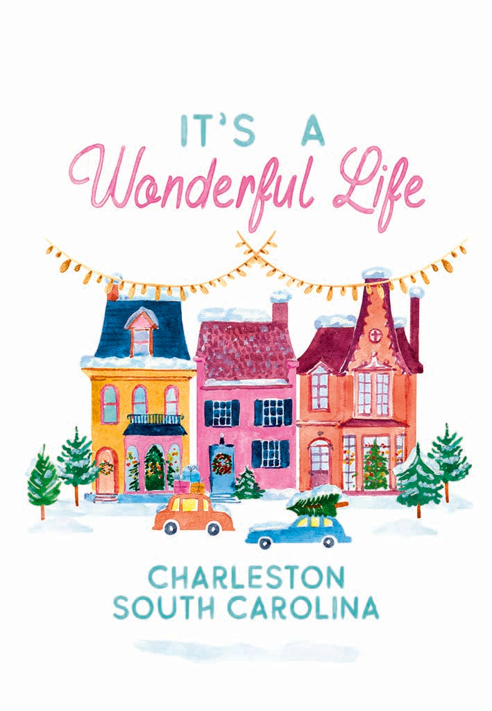 Oval Ornament-It's A Wonderful Life Charleston South Carolina -4