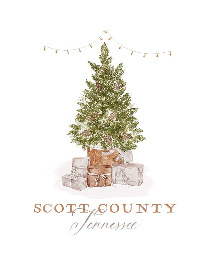 Oval Ornament-Cottage Tree Scott County Tennessee -4