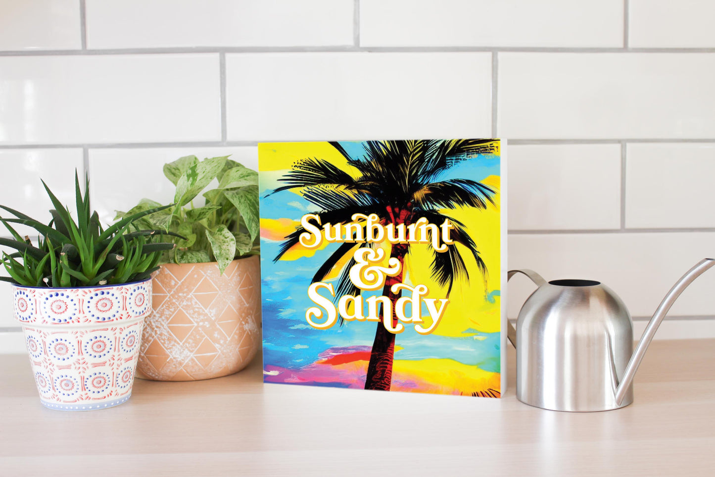 Sunburnt Sandy | Wood Block | Eaches | Min 2
