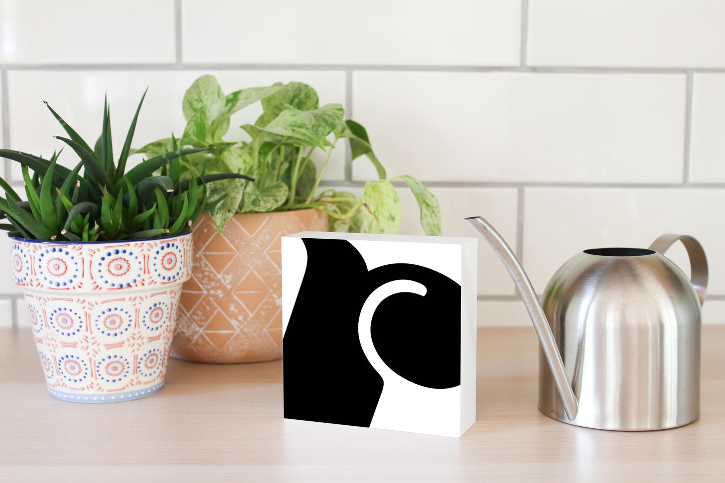Fun Chunky Monogram R | Wood Block | Eaches | Min 4