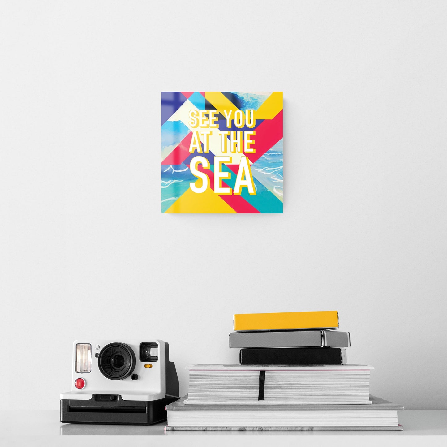 See You At The Sea | Hi-Def Glass Art | Eaches | Min 2