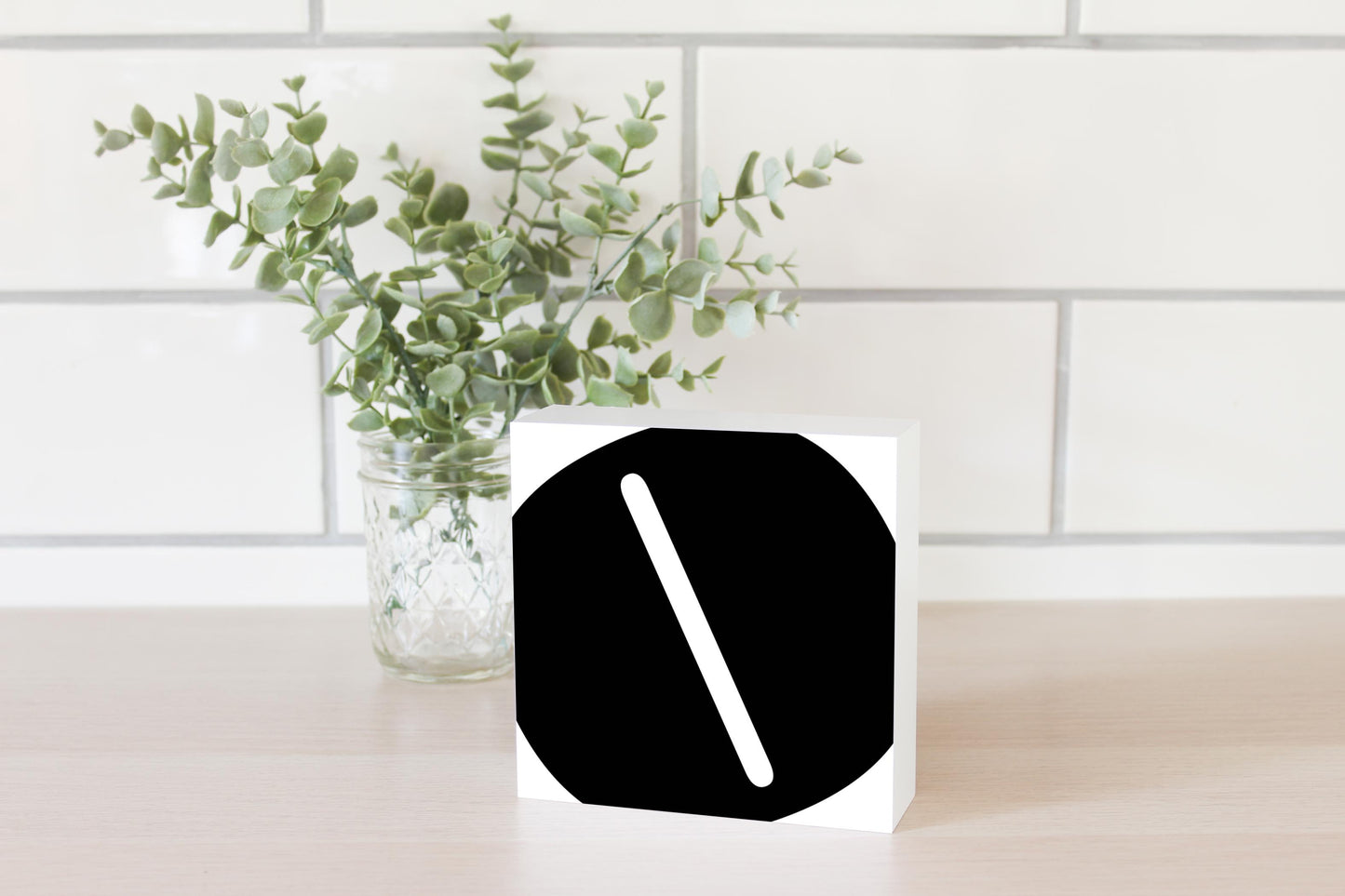 Fun Chunky Monogram O | Wood Block | Eaches | Min 4