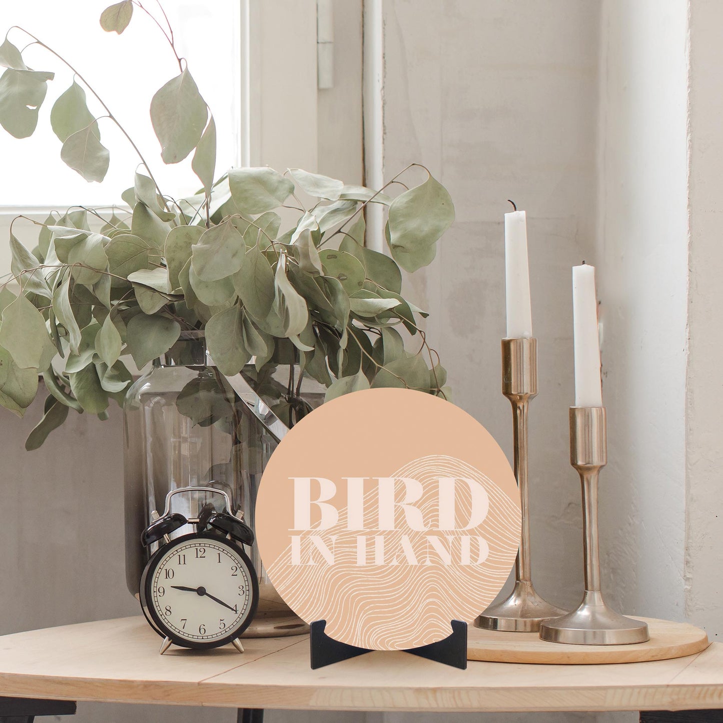 Modern Minimalist Pennsylvania Bird Quip | Wood Sign | Eaches | Min 1