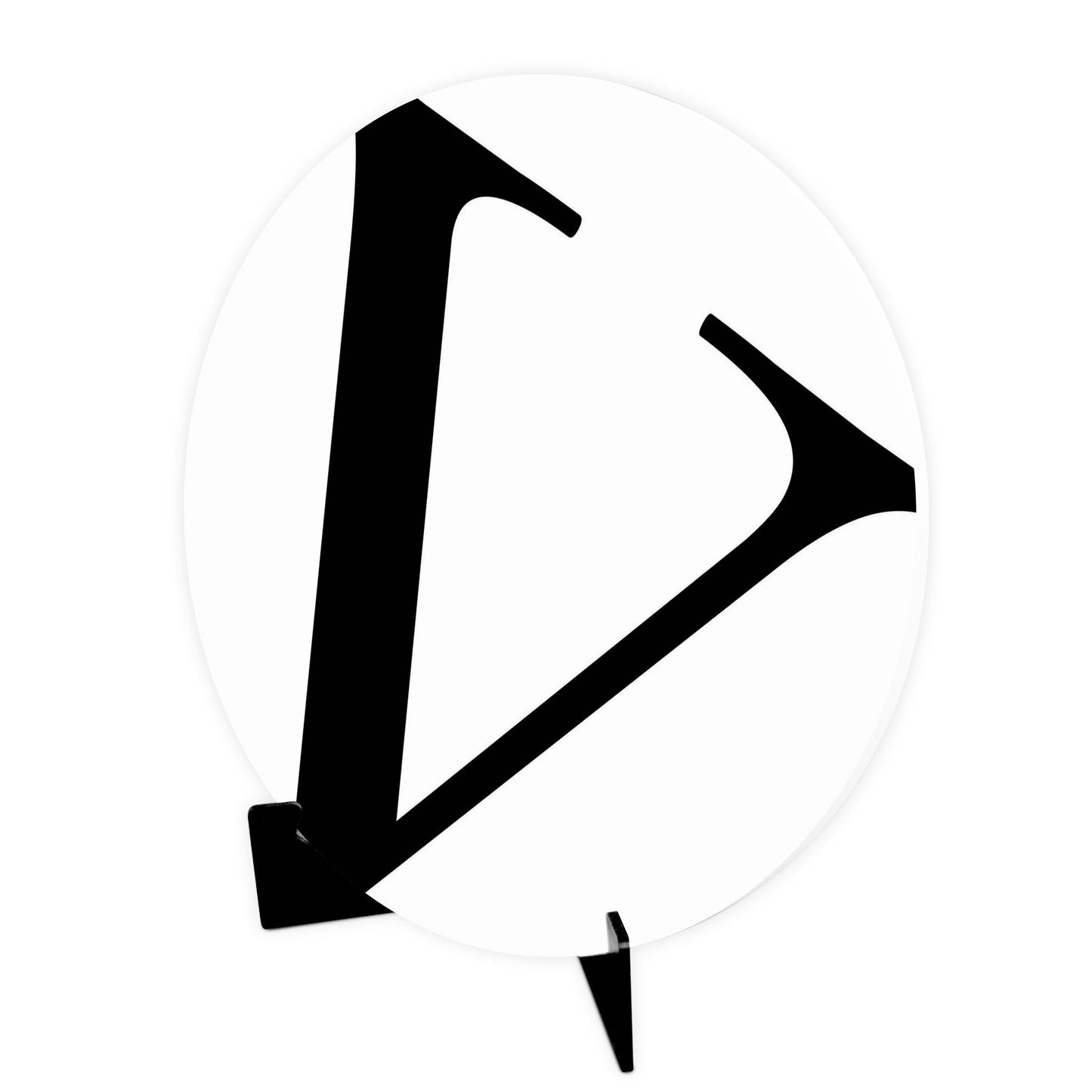Minimalist Monogram V | Wood Sign | Eaches | Min 1