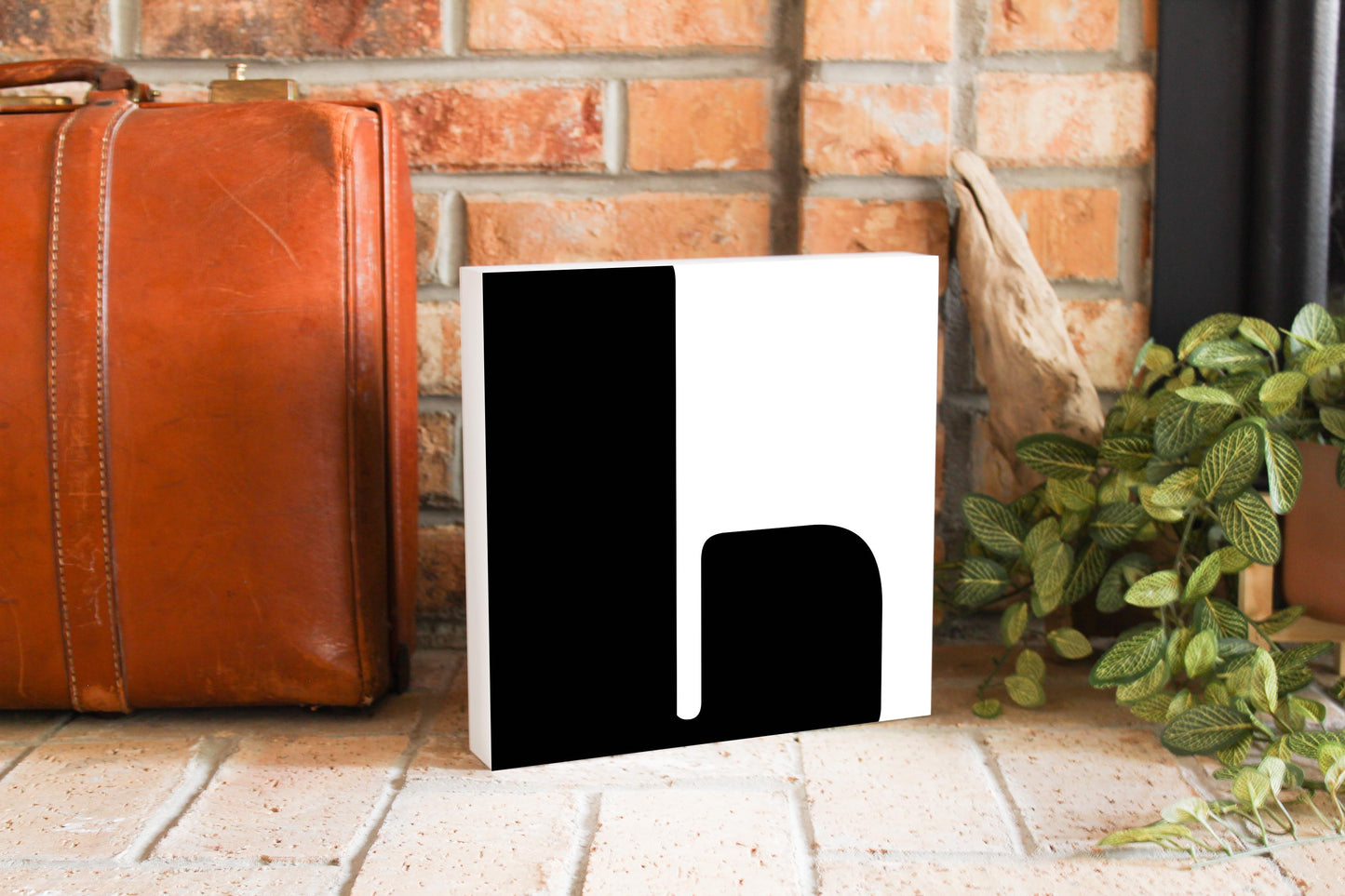 Fun Chunky Monogram L | Wood Block | Eaches | Min 2