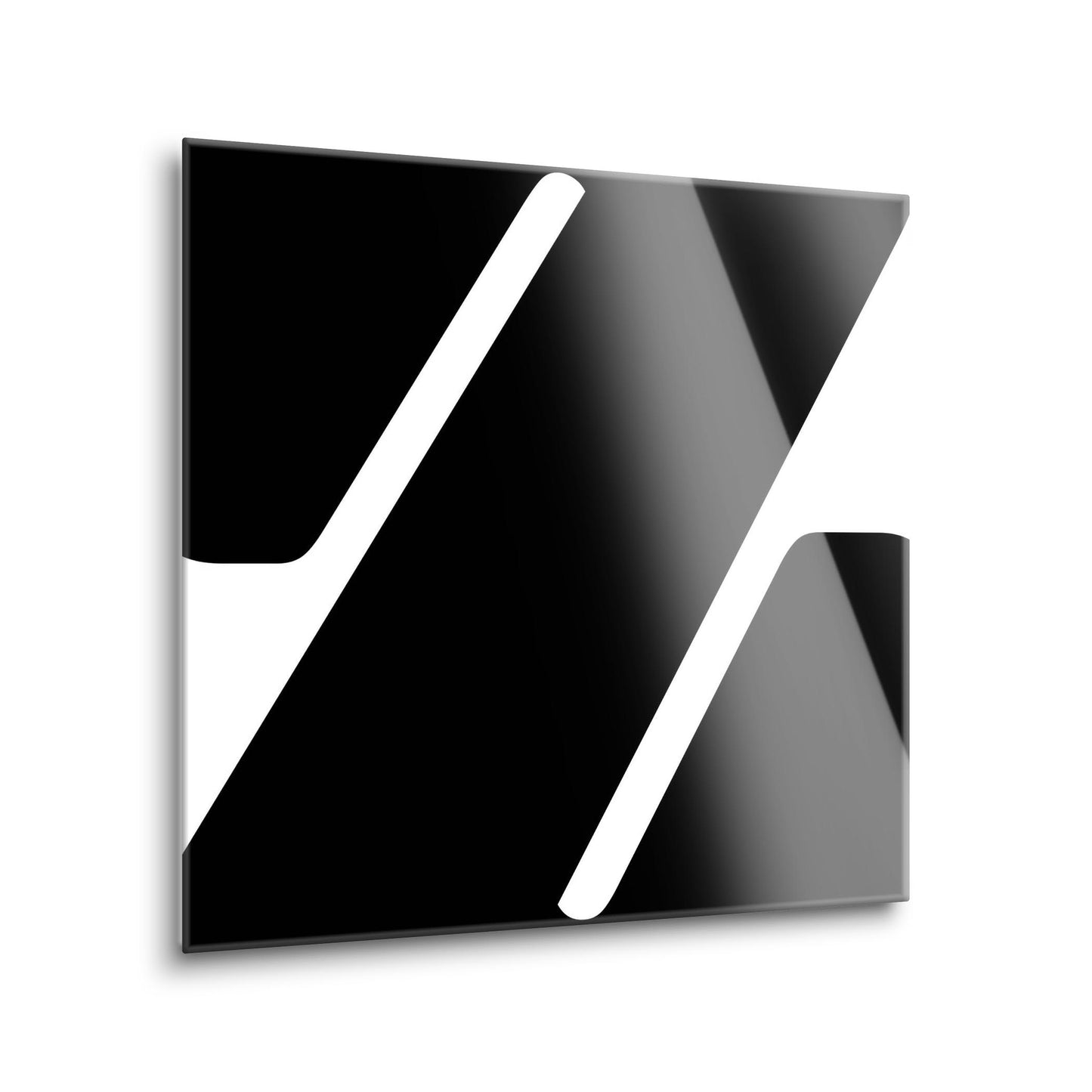 Fun Chunky Monogram Z | Hi-Def Glass Art | Eaches | Min 1
