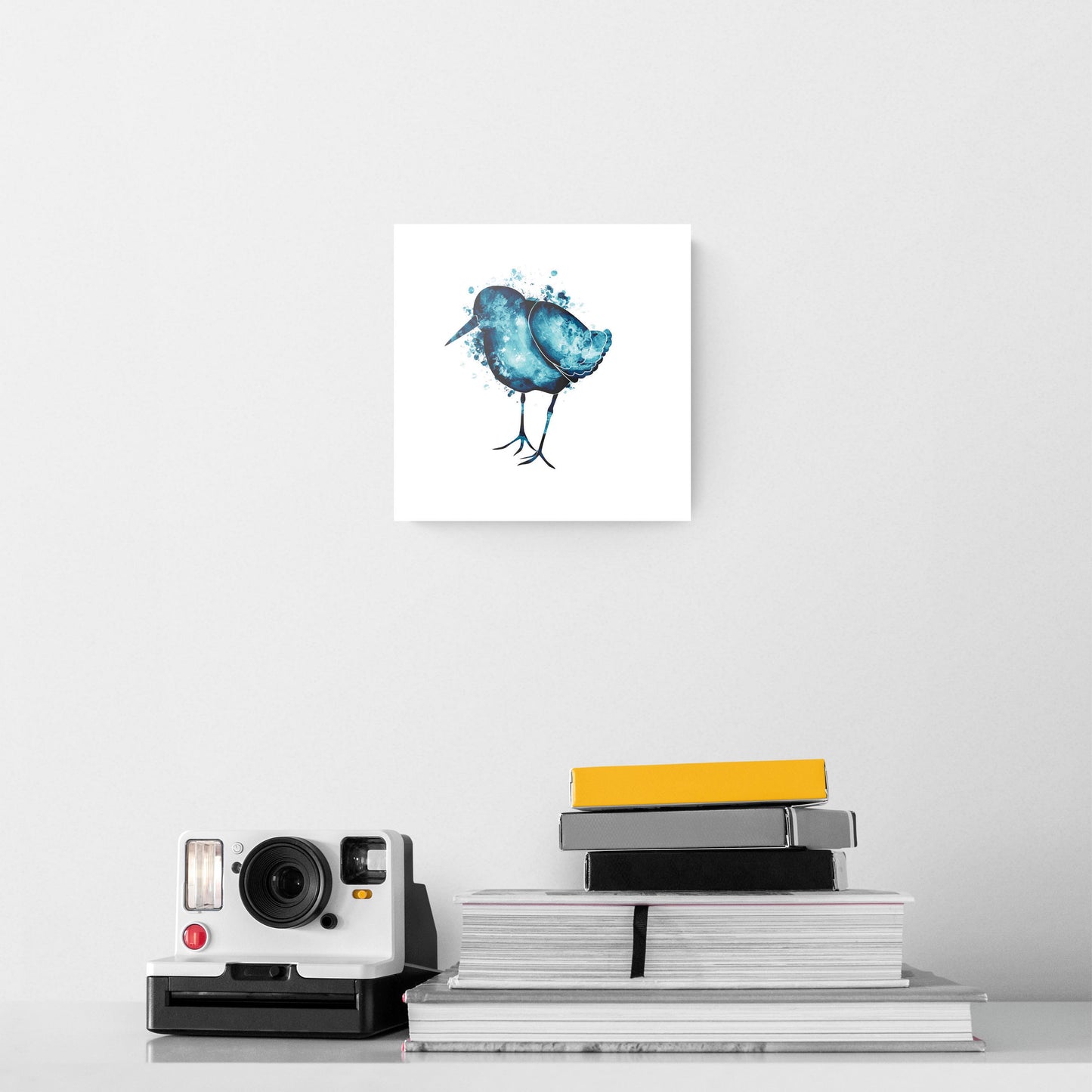 New England Water Color Sand Piper | Hi-Def Glass Art | Eaches | Min 2