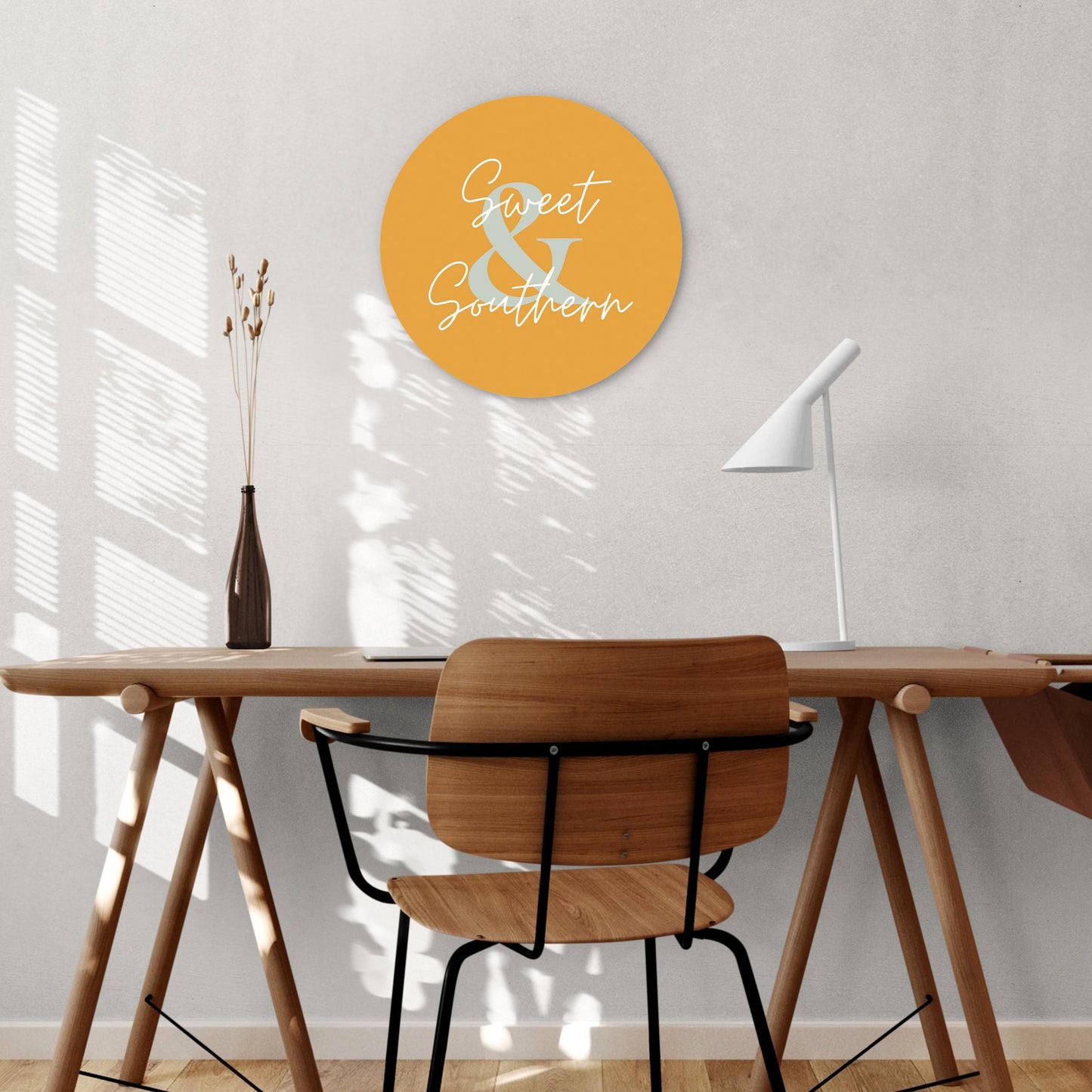 Modern Minimalist Oklahoma Sweet Southern | Wood Sign | Eaches | Min 1