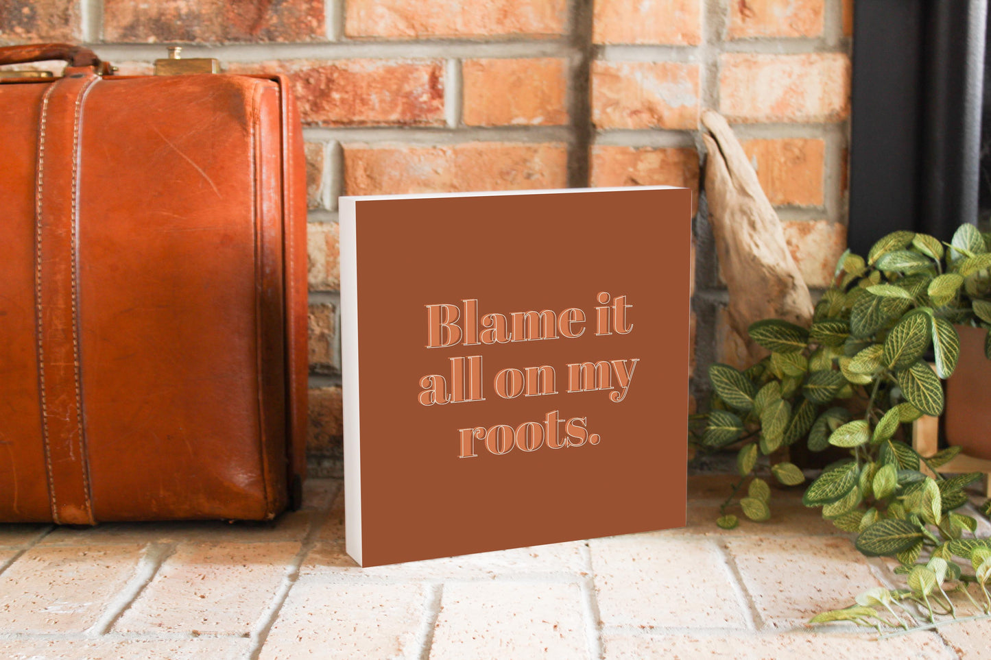 Modern Minimalist Arkansas Roots | Wood Block | Eaches | Min 2