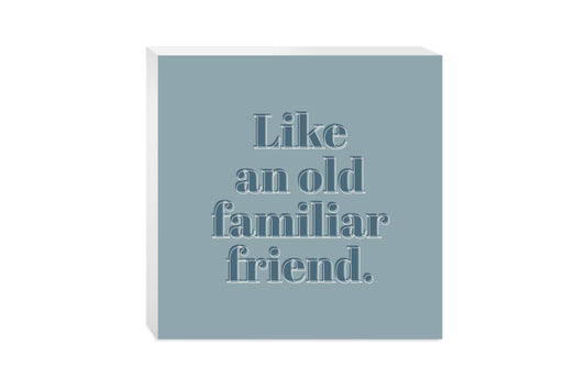 Modern Minimalist Arkansas Familiar Friend | Wood Block | Eaches | Min 2