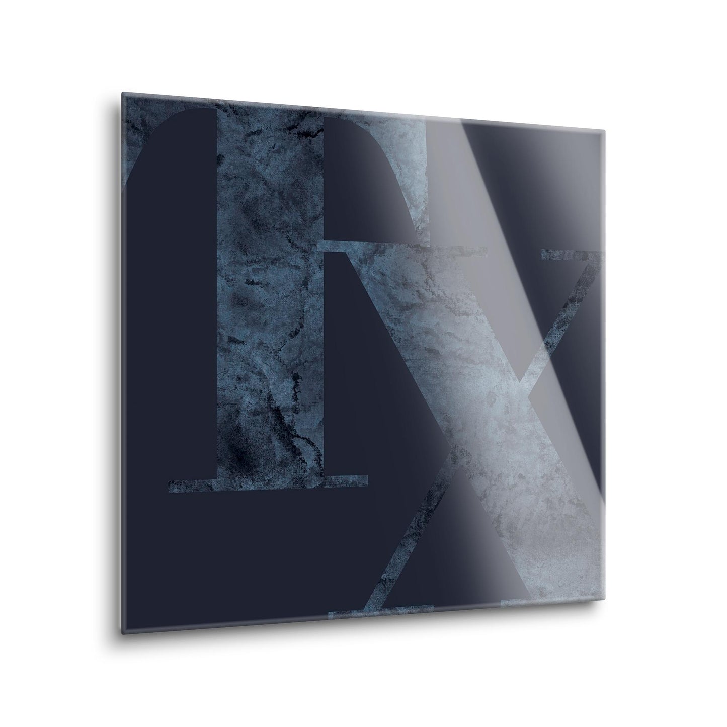 Modern Minimalist Texas Blue Tx | Hi-Def Glass Art | Eaches | Min 1