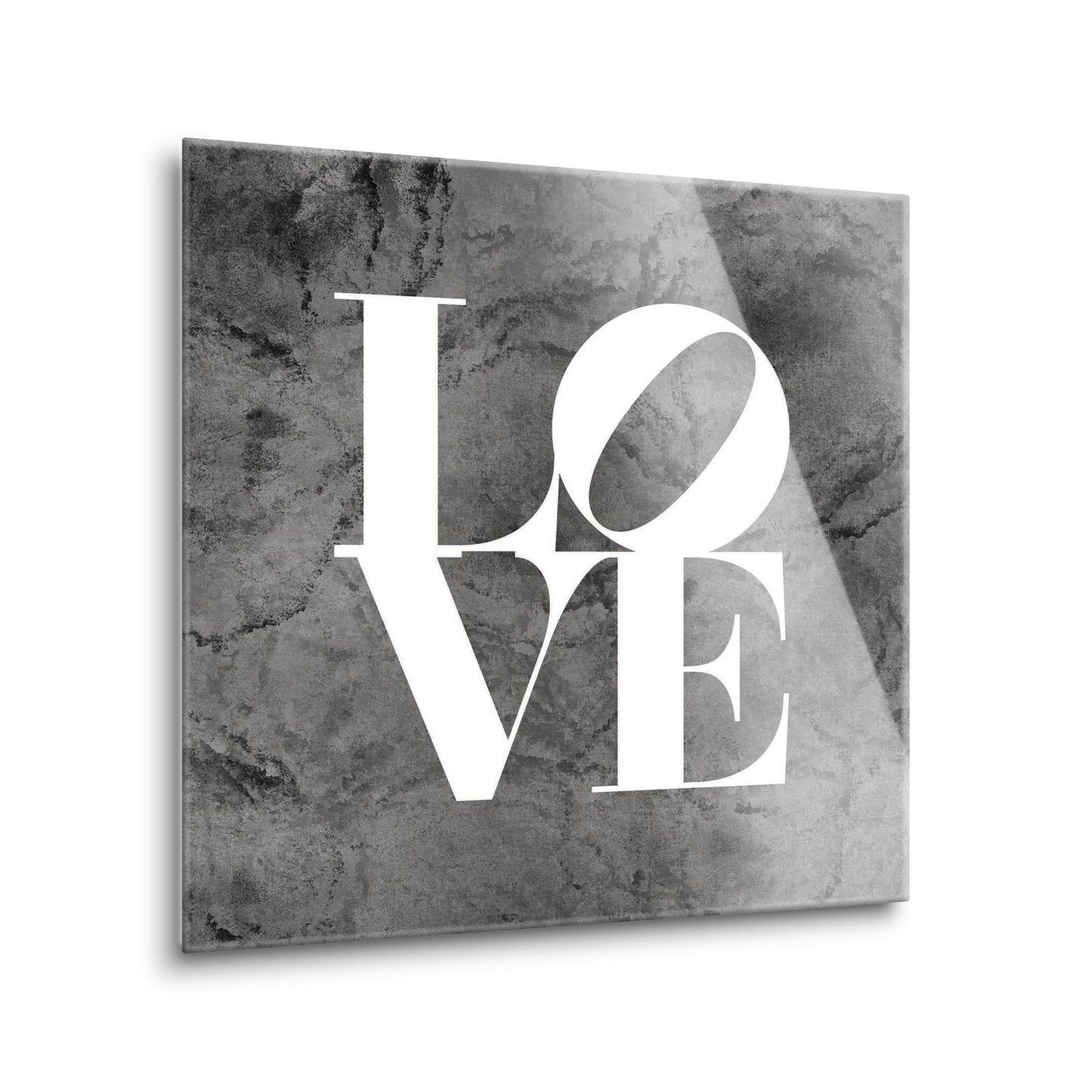 Minimalistic B&W Pennsylvania Love Dark | Hi-Def Glass Art | Eaches | Min 1