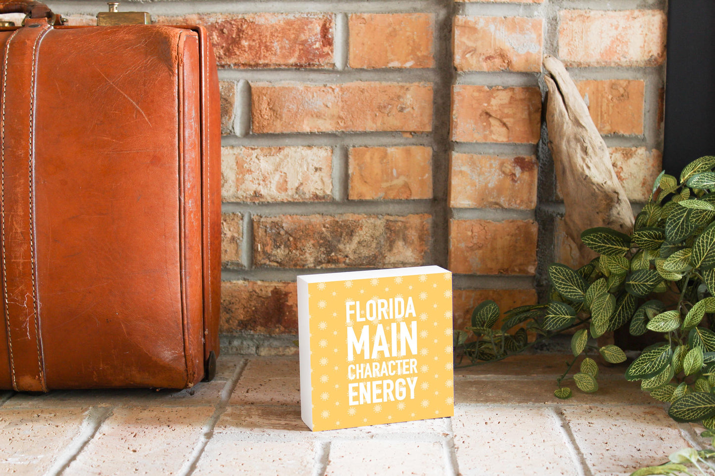 Florida Main Character Energy | Wood Block | Eaches | Min 4