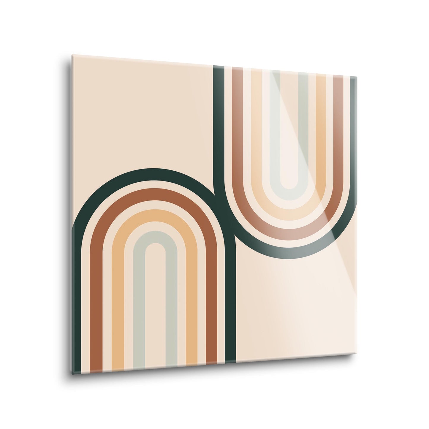Modern Minimalist Line Art | Hi-Def Glass Art | Eaches | Min 2