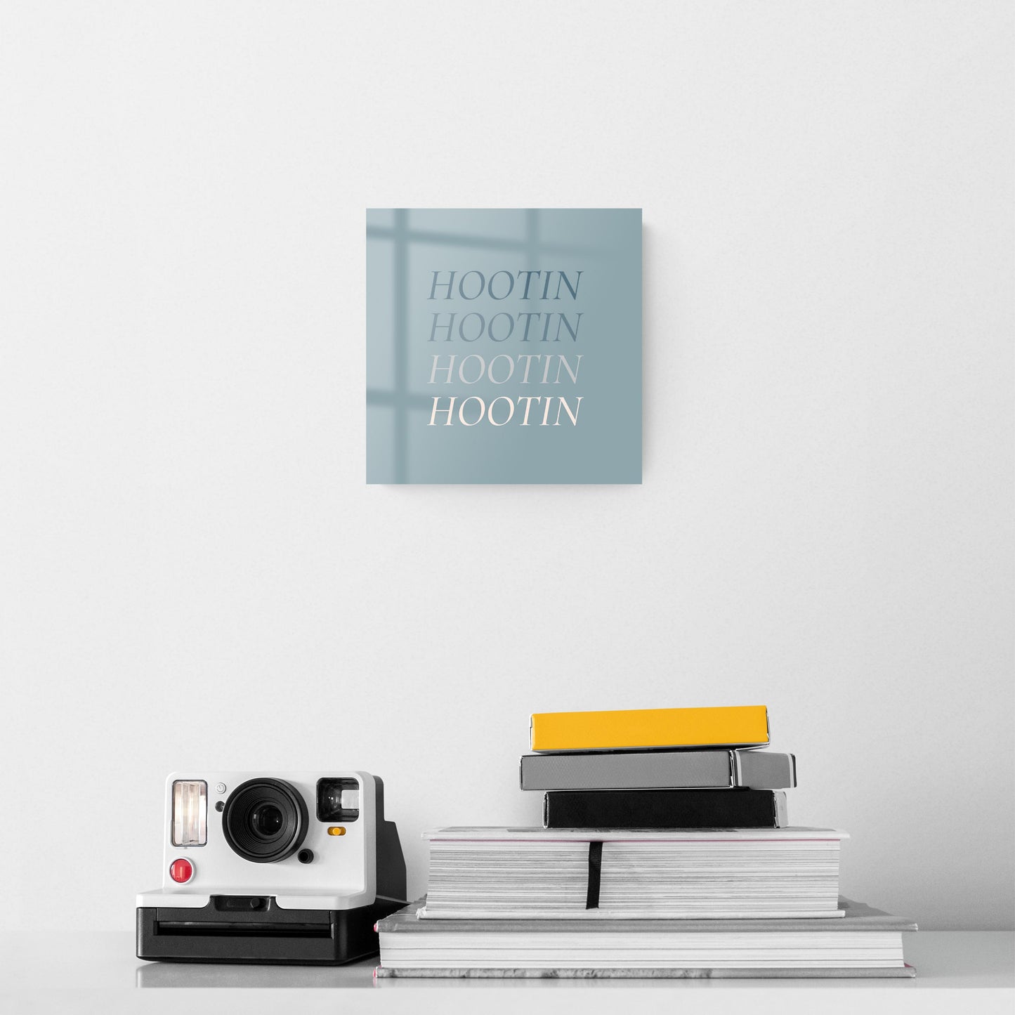 Modern Minimalist Arkansas Hootin | Hi-Def Glass Art | Eaches | Min 2