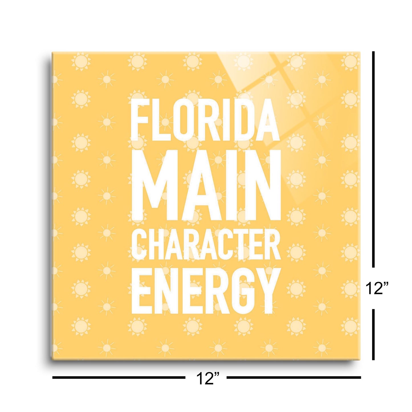 Florida Main Character Energy | Hi-Def Glass Art | Eaches | Min 1