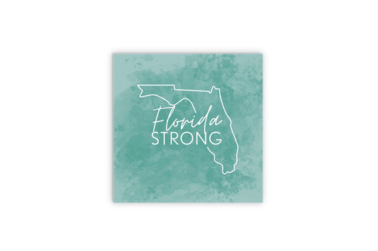 Florida Strong Blue | Wood Sign | Eaches | Min 2
