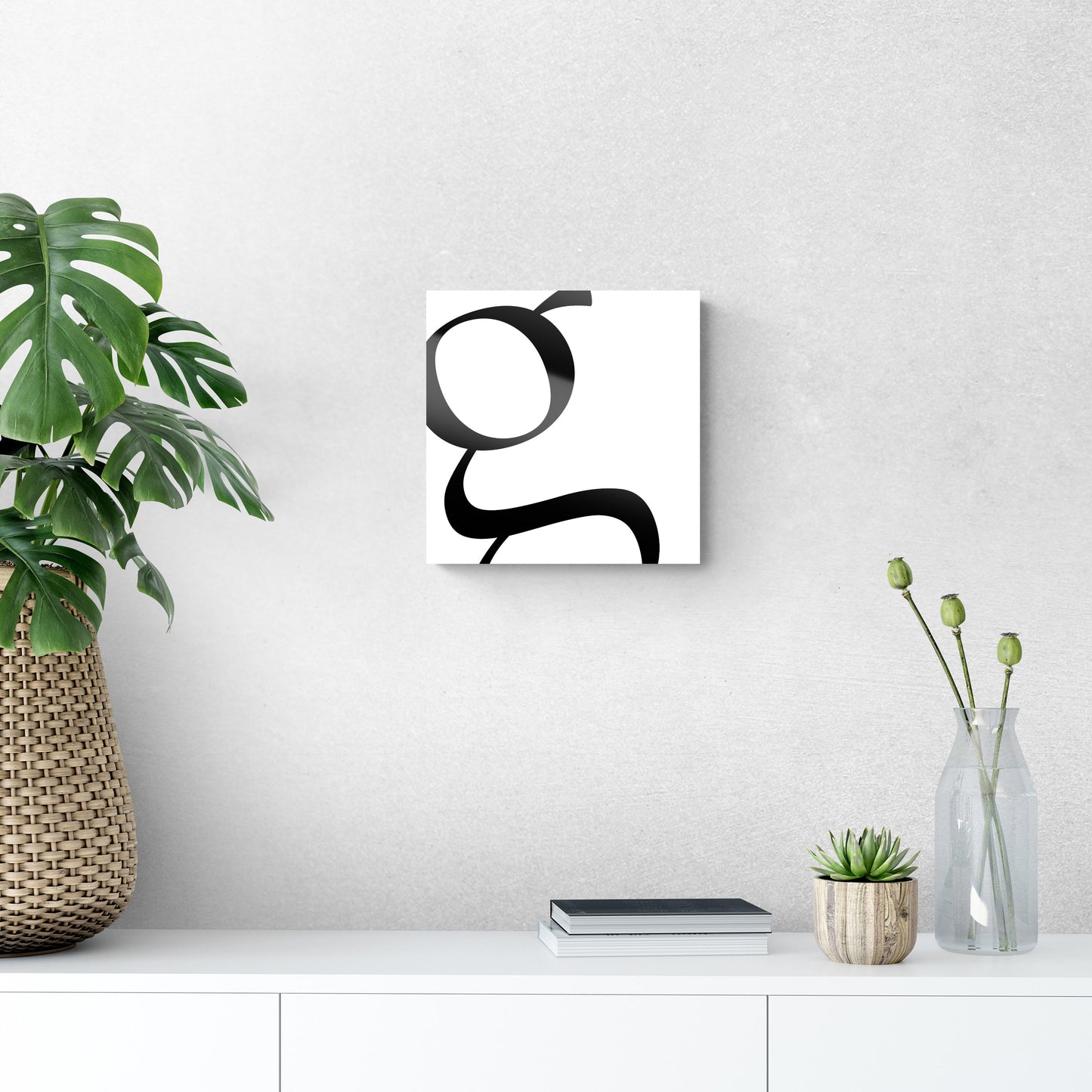 Minimal Monogram G | Hi-Def Glass Art | Eaches | Min 1