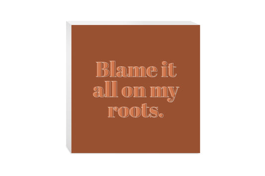 Modern Minimalist Arkansas Roots | Wood Block | Eaches | Min 2