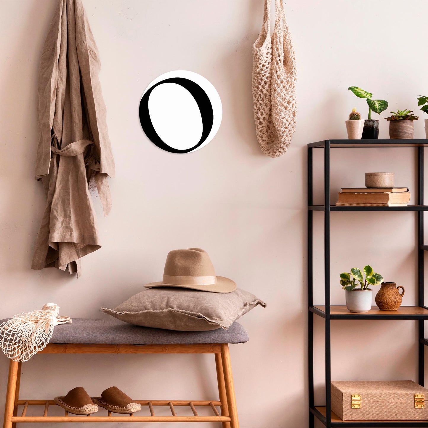 Minimalist Monogram O | Wood Sign | Eaches | Min 1