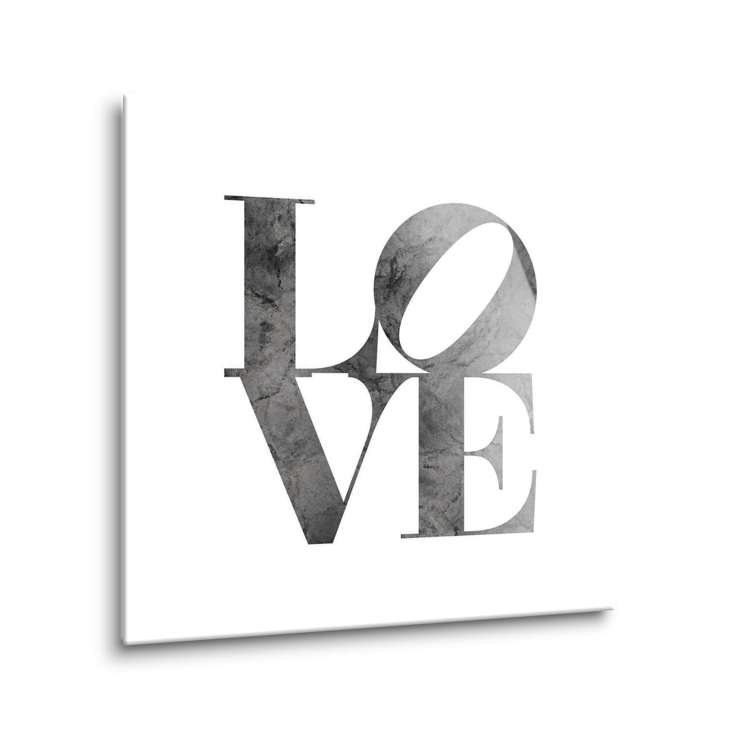 Minimalistic B&W Pennsylvania Love Light | Hi-Def Glass Art | Eaches | Min 2