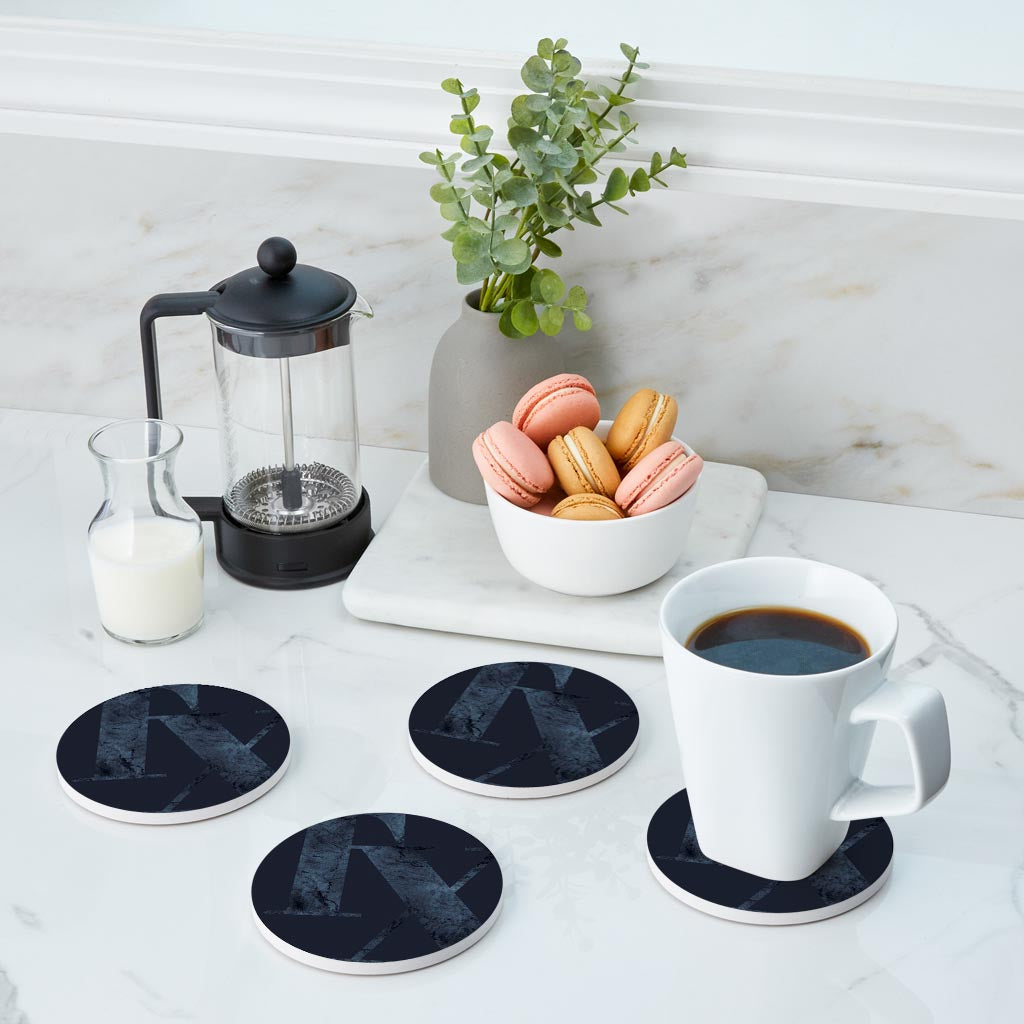 Modern Minimalist Texas Blue Tx | Absorbent Coasters | Set of 4 | Min 2