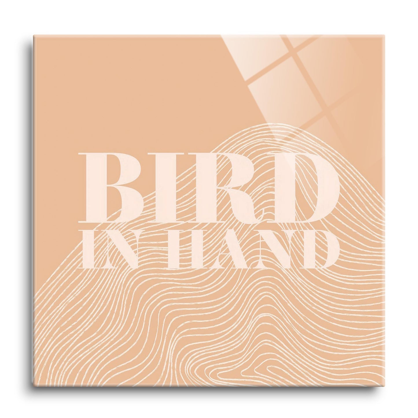 Modern Minimalist Pennsylvania Bird Quip | Hi-Def Glass Art | Eaches | Min 1
