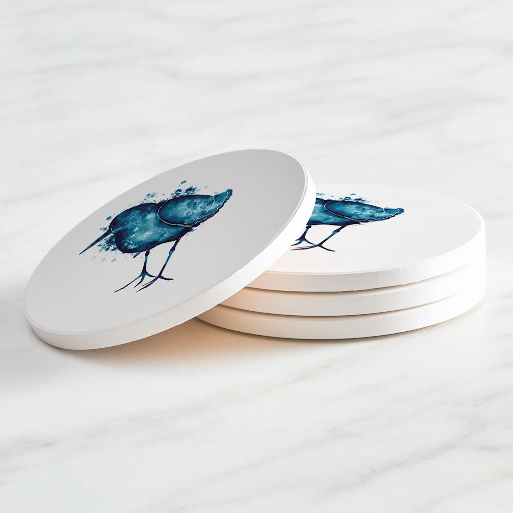 East Coast Water Color Sand Piper | Absorbent Coasters | Set of 4 | Min 2