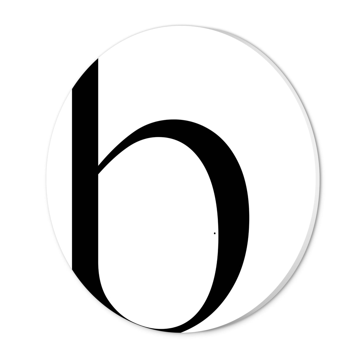 Minimal Monogram B | Wood Sign | Eaches | Min 1