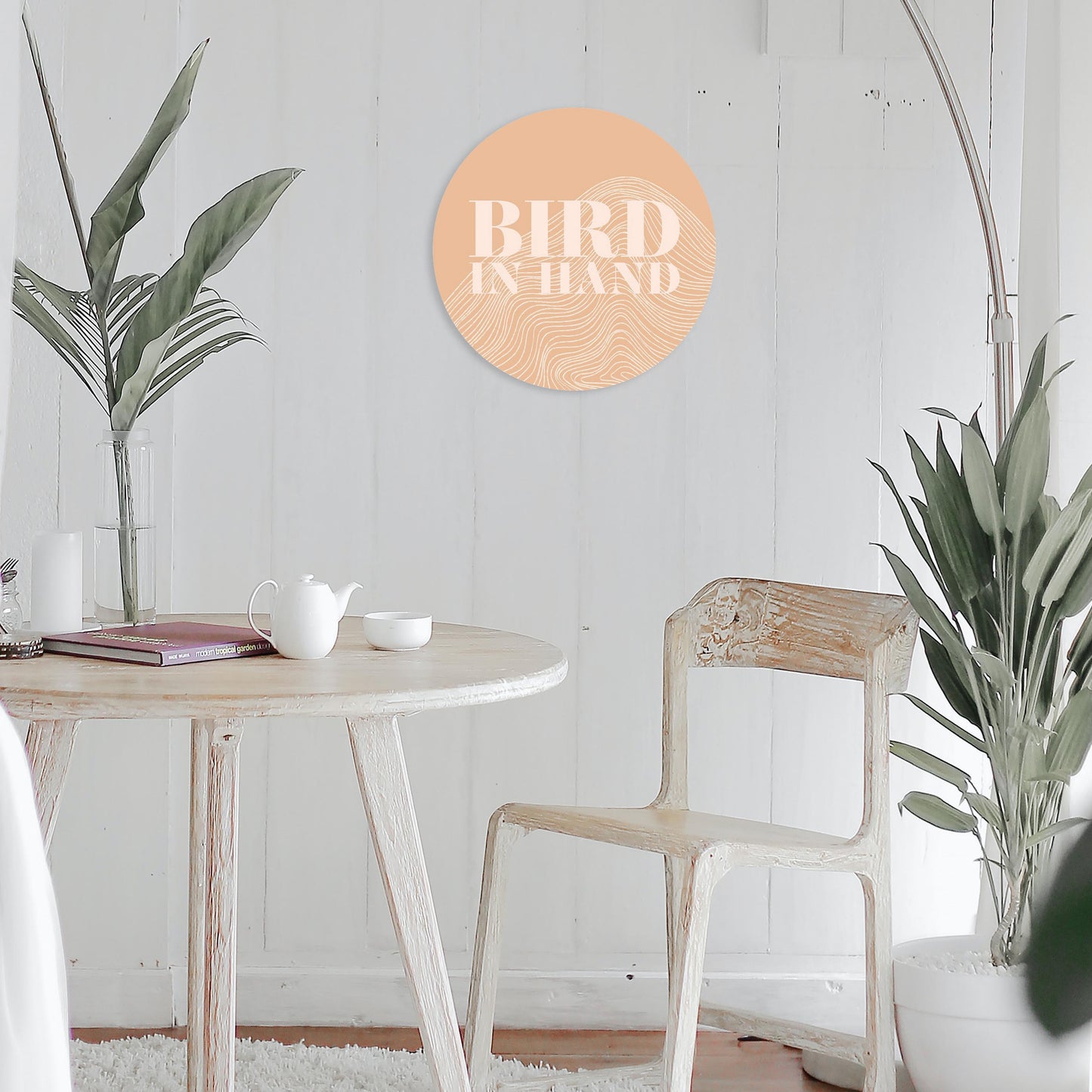 Modern Minimalist Pennsylvania Bird Quip | Wood Sign | Eaches | Min 1