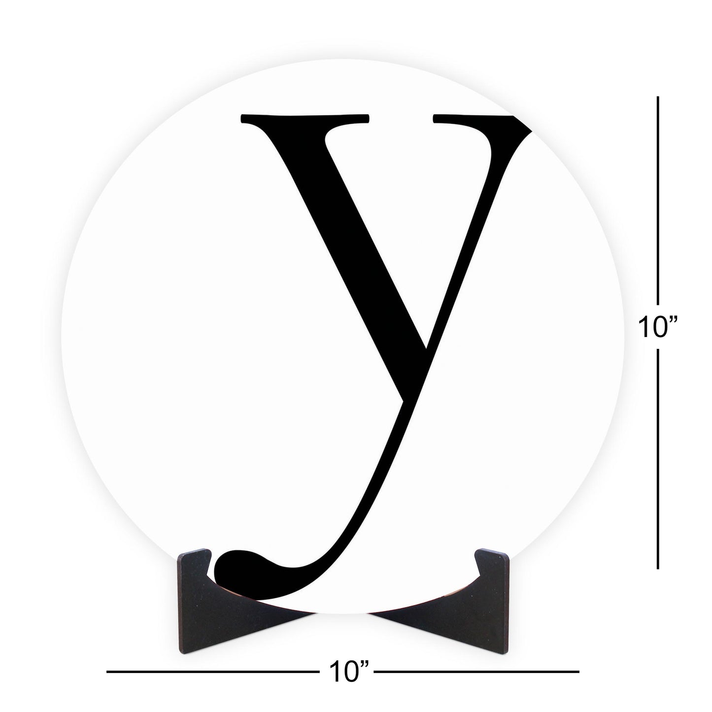 Minimalist Monogram Y | Wood Sign | Eaches | Min 1