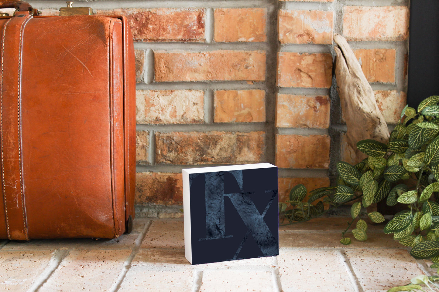 Modern Minimalist Texas Blue Tx| Wood Block | Eaches | Min 4