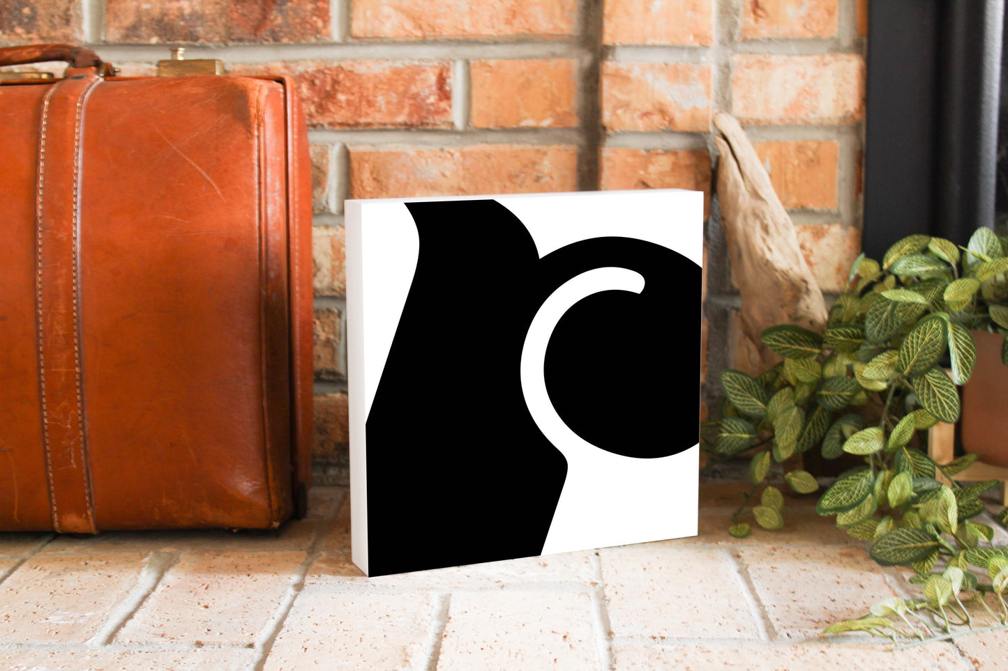 Fun Chunky Monogram R | Wood Block | Eaches | Min 2