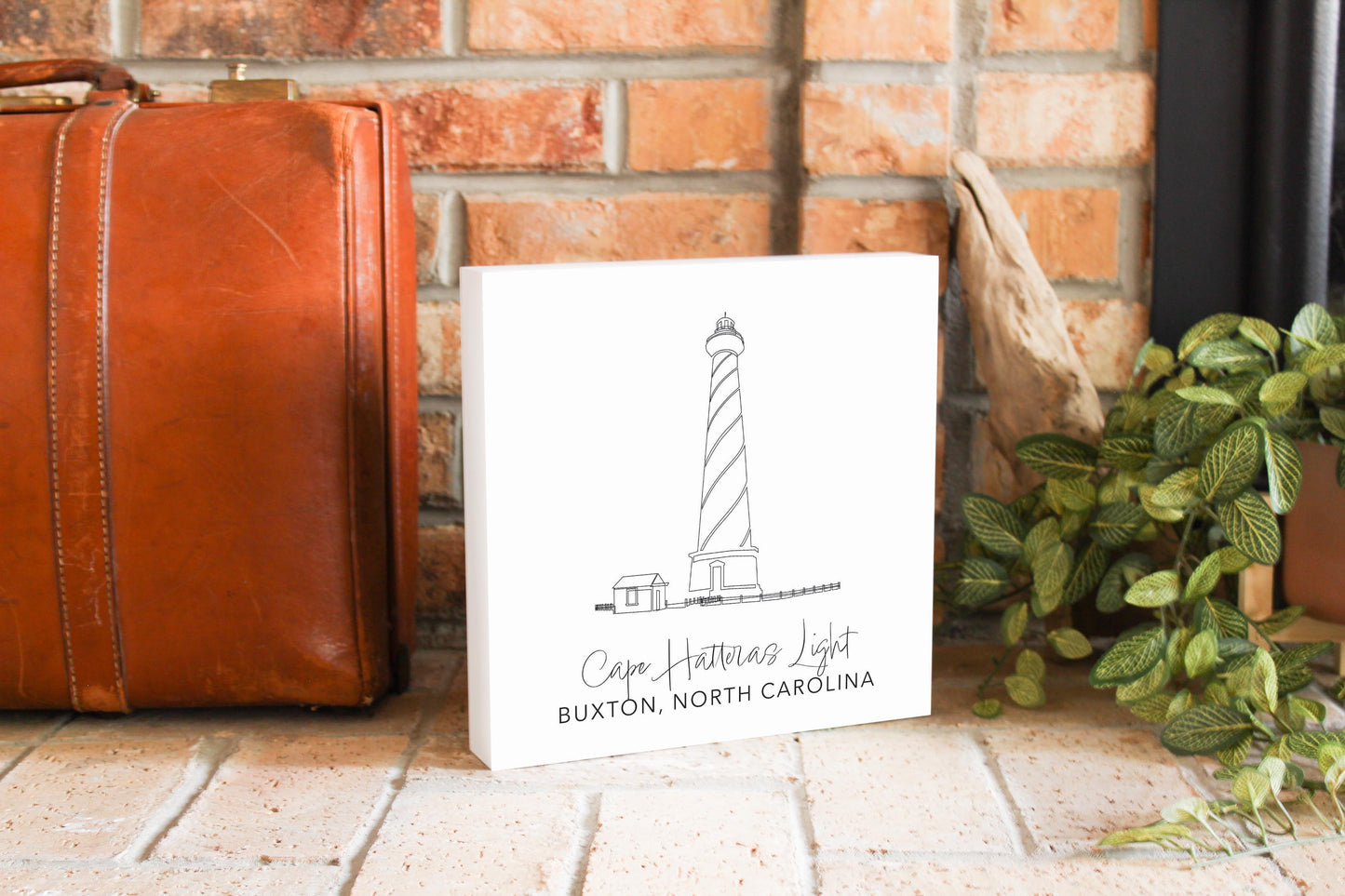 Cape Hatteras Light | Wood Block | Eaches | Min 2
