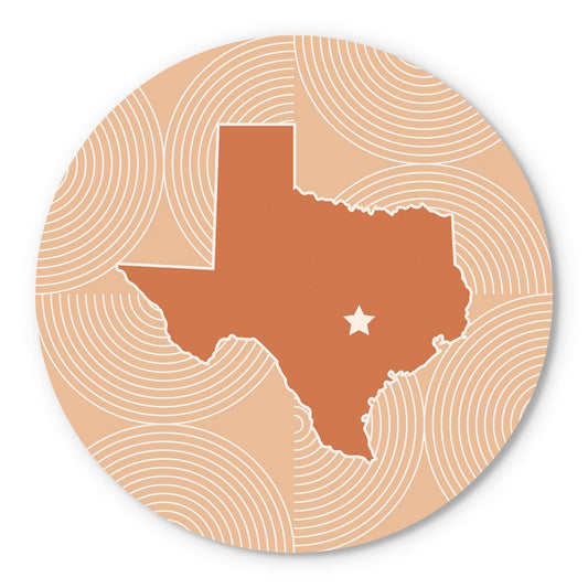 Modern Minimalist Texas Austin Star | Wood Sign | Eaches | Min 1
