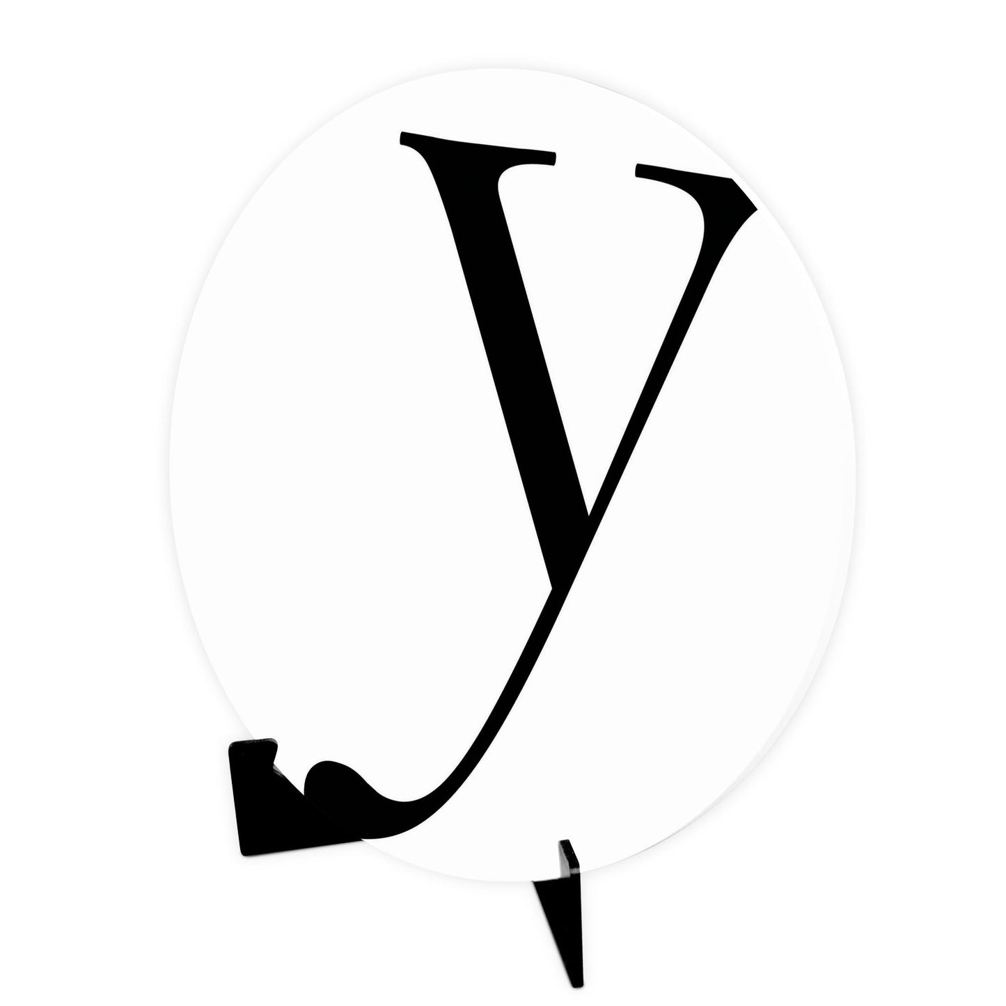 Minimalist Monogram Y | Wood Sign | Eaches | Min 1
