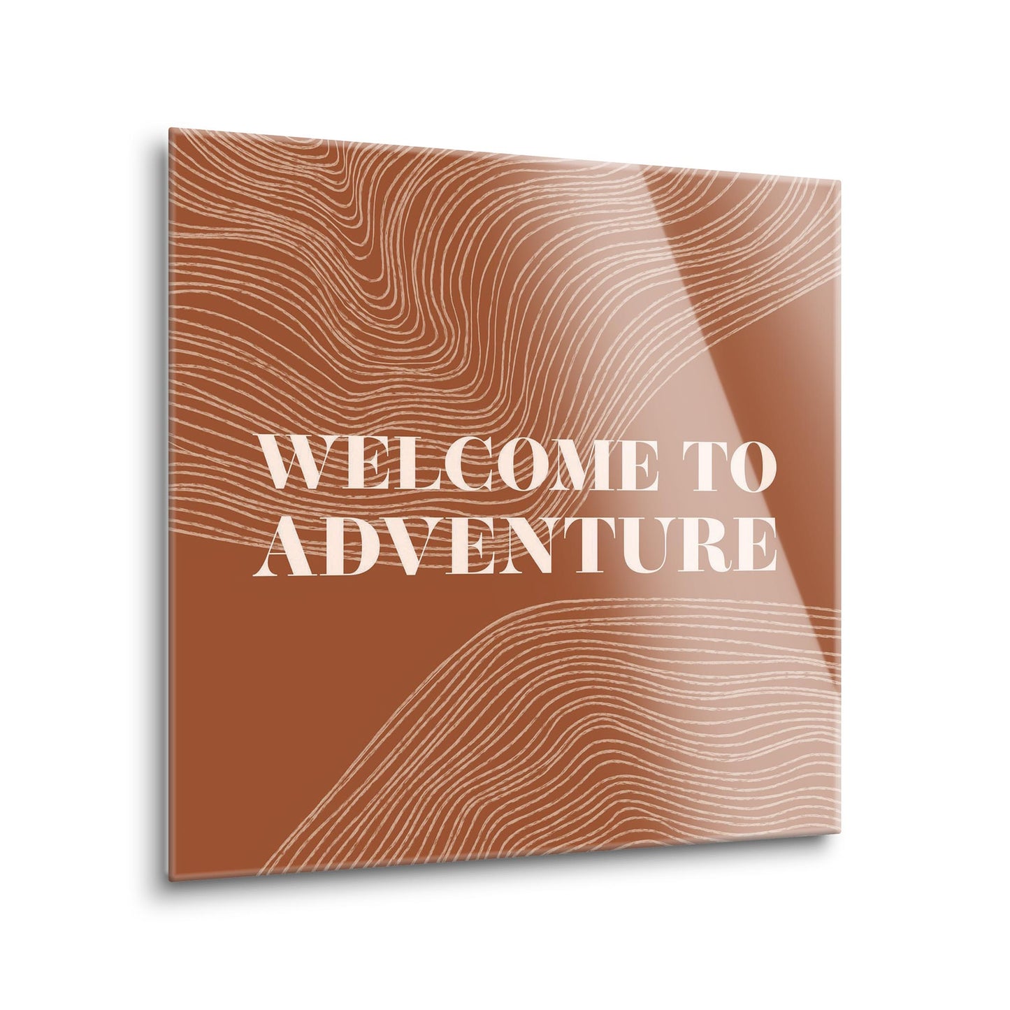 Modern Minimalist Pennsylvania Adventure Quip | Hi-Def Glass Art | Eaches | Min 1