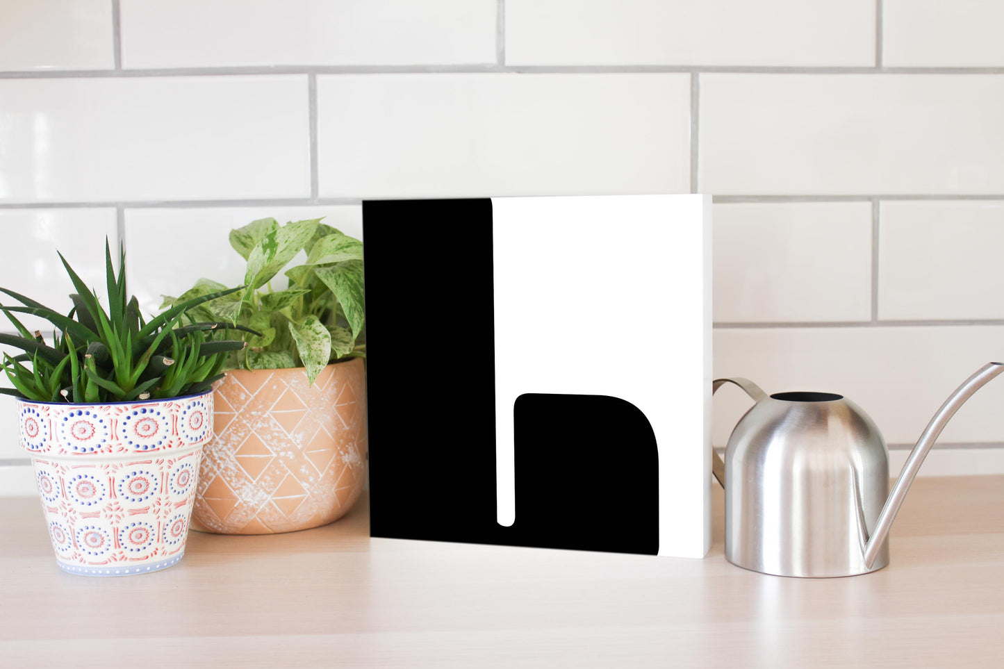 Fun Chunky Monogram L | Wood Block | Eaches | Min 2