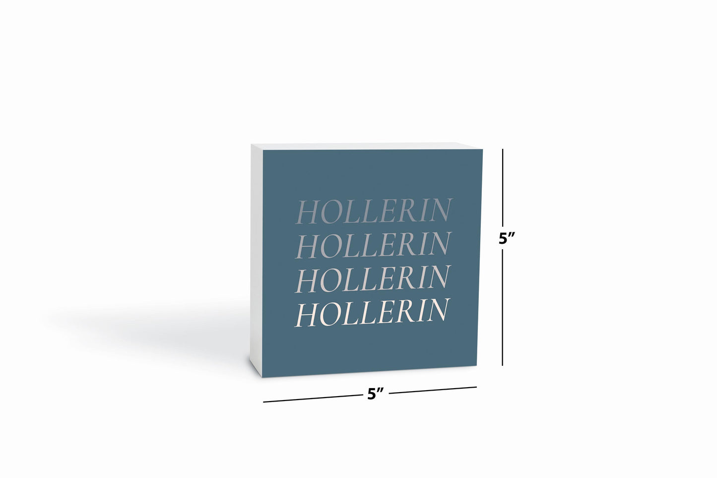 Modern Minimalist Arkansas Hollerin | Wood Block | Eaches | Min 4