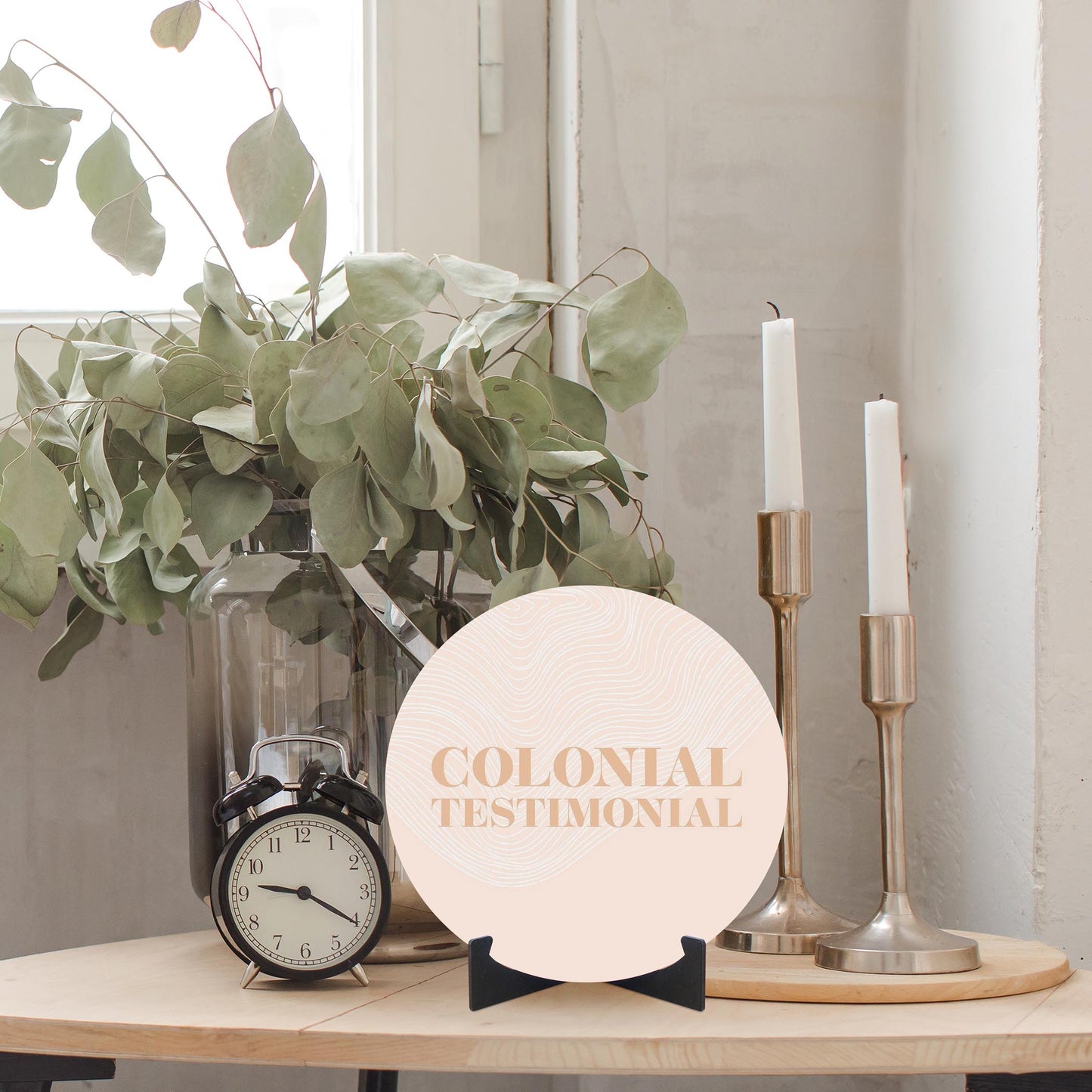 Modern Minimalist Pennsylvania Colonial Quip | Wood Sign | Eaches | Min 1