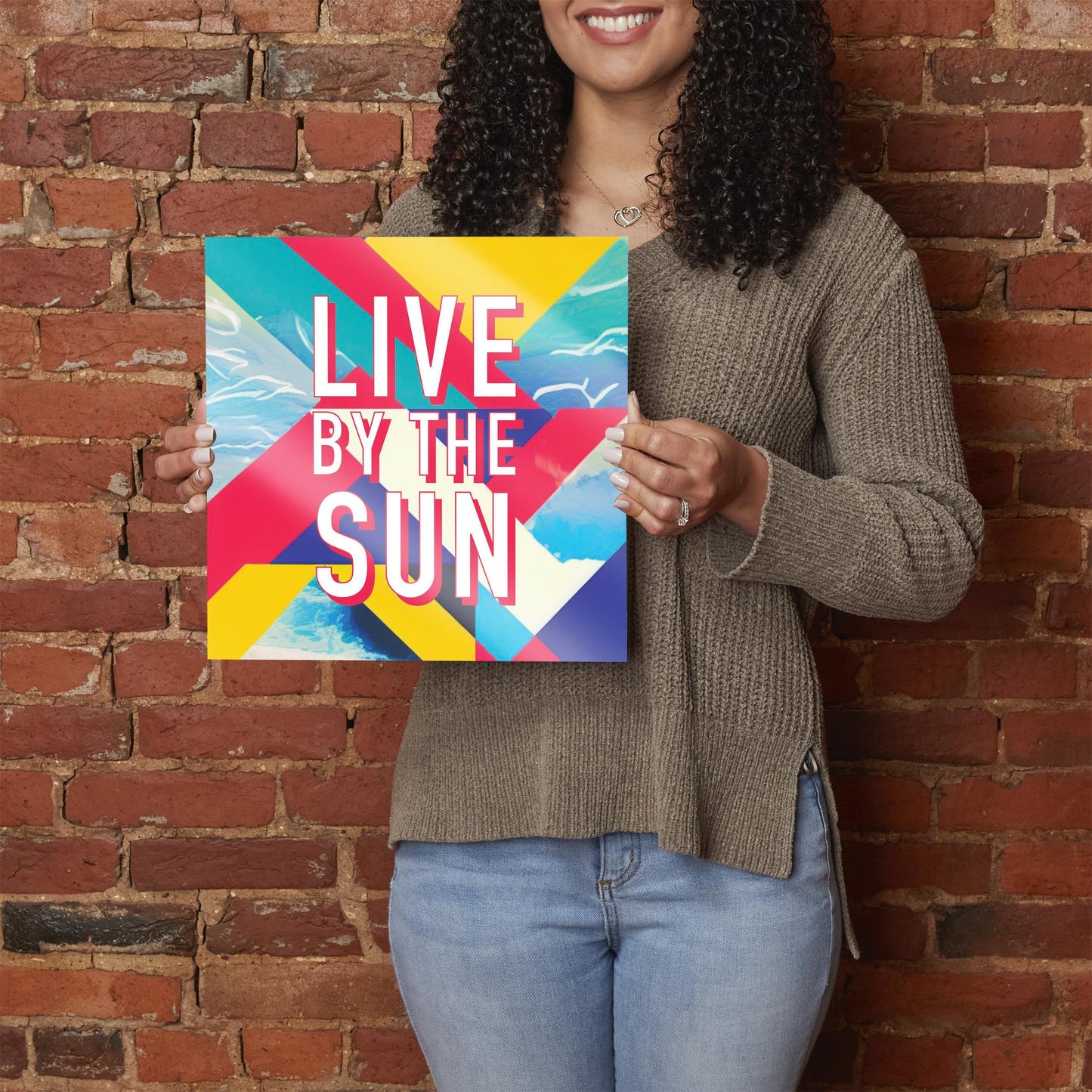 Live By The Sun | Hi-Def Glass Art | Eaches | Min 1