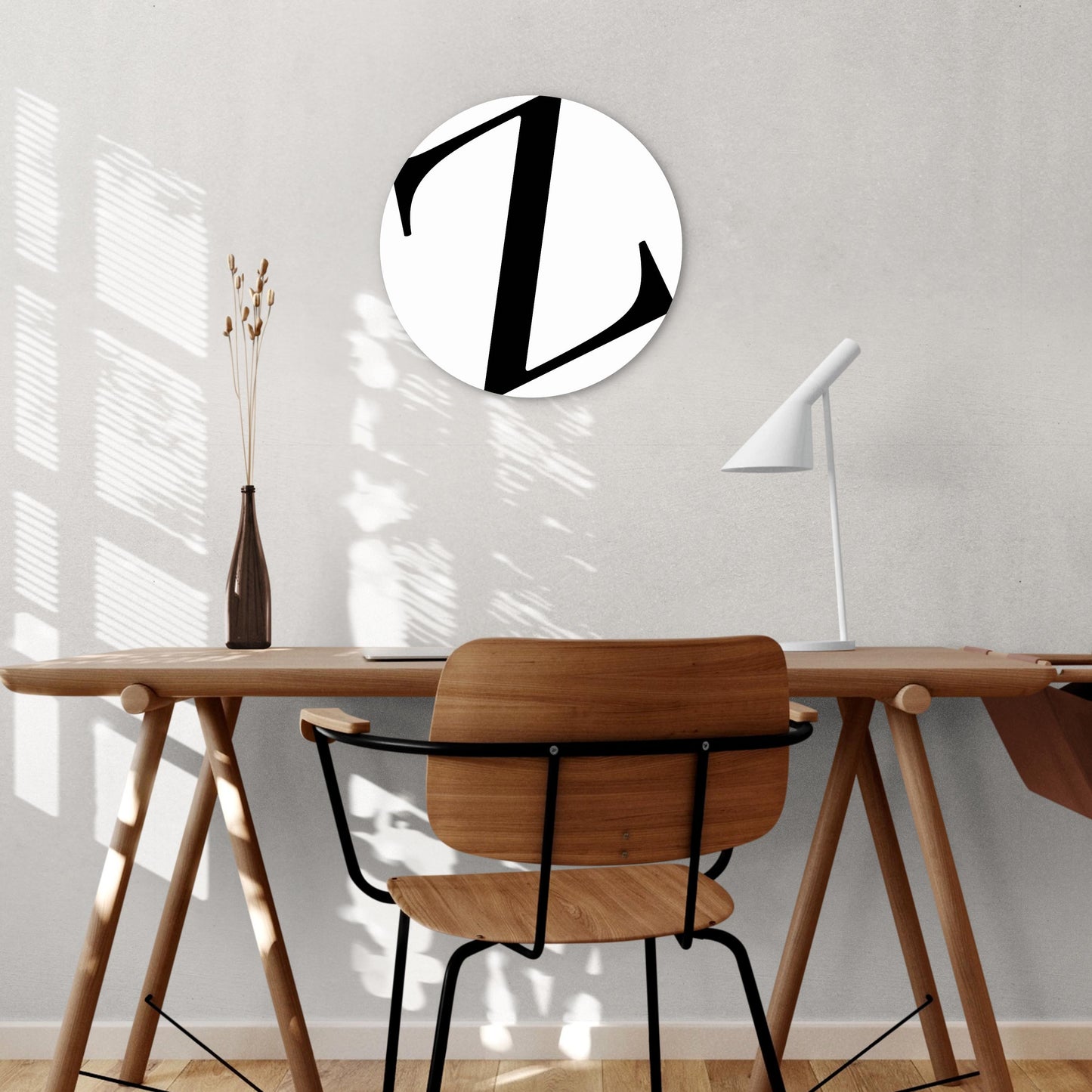 Minimalist Monogram Z| Wood Sign | Eaches | Min 1