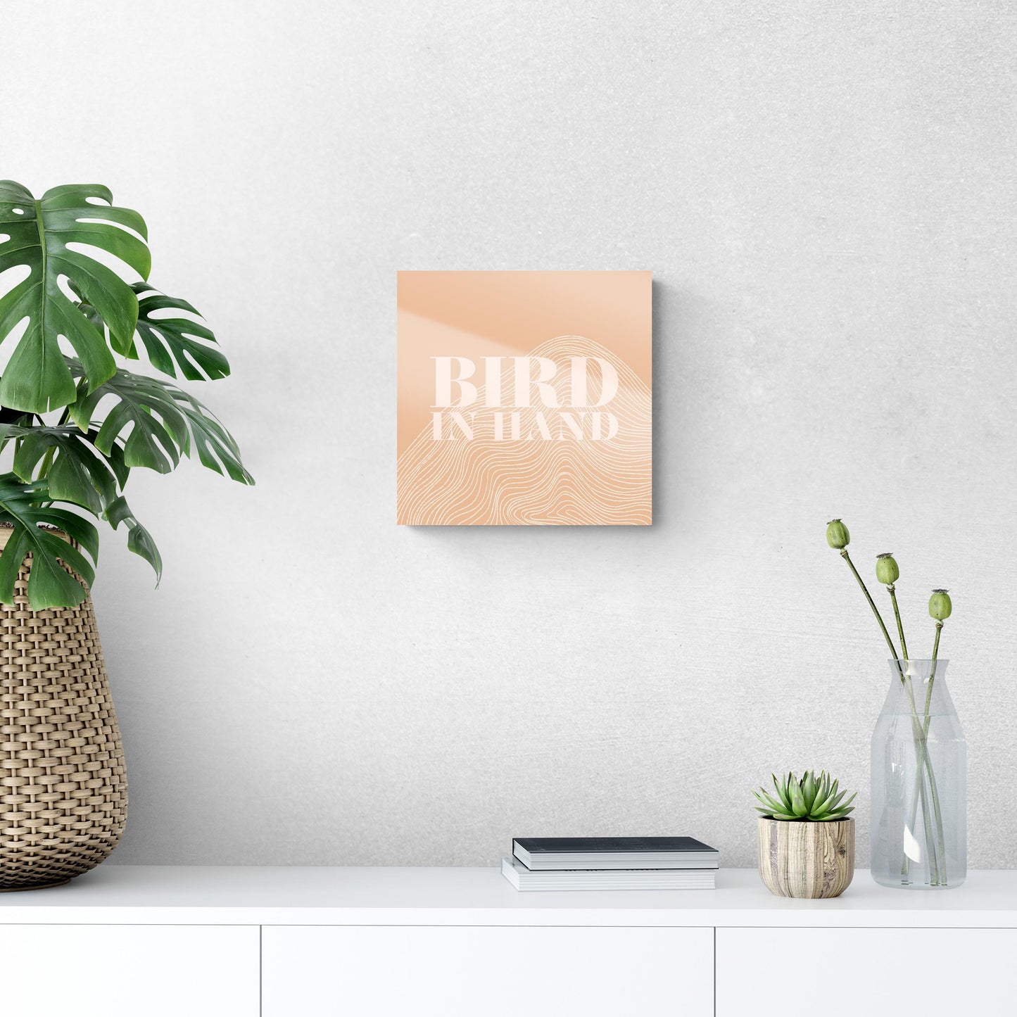 Modern Minimalist Pennsylvania Bird Quip | Hi-Def Glass Art | Eaches | Min 1