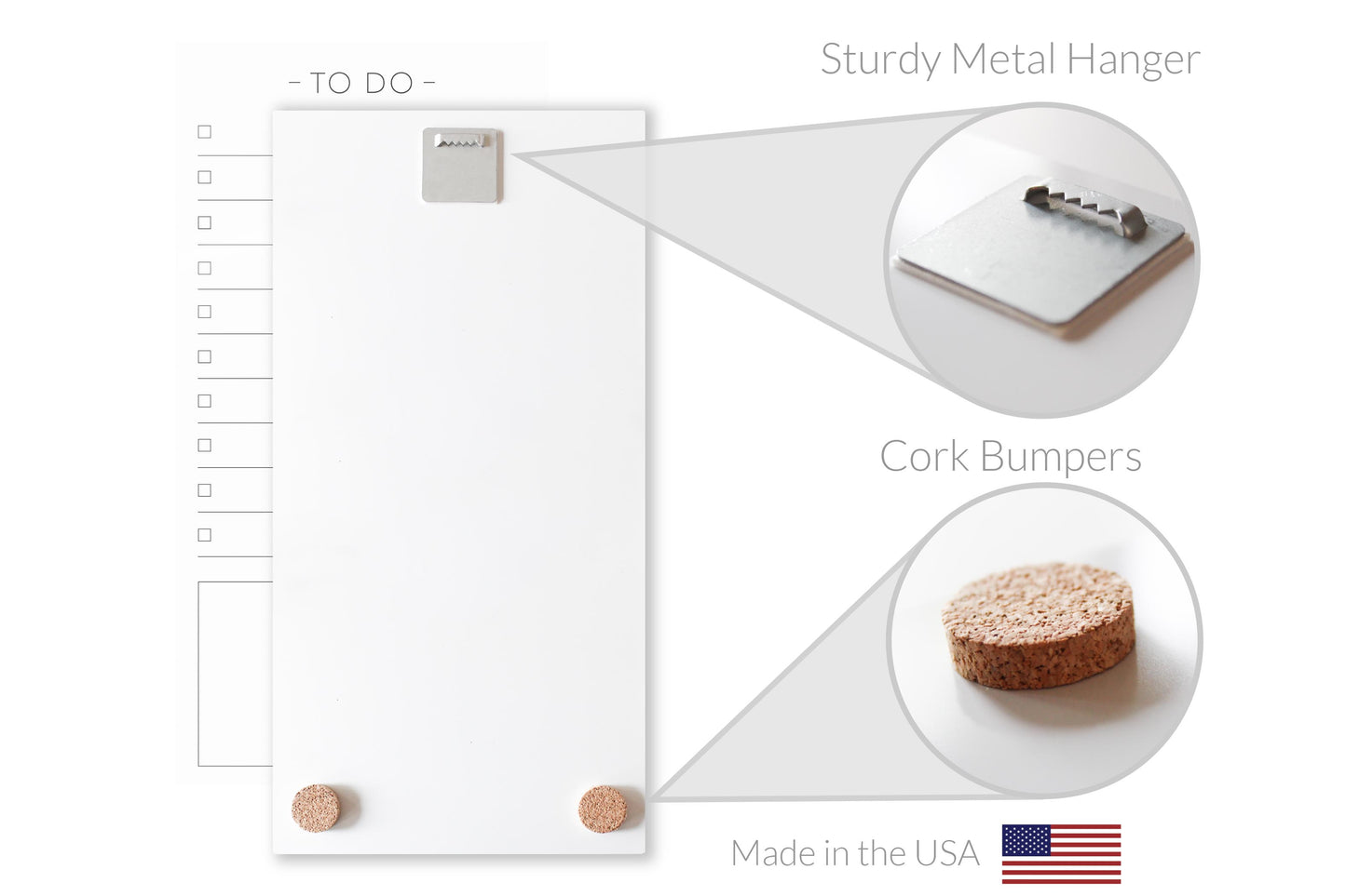 Minimalist To Do List| Hi-Def Glass Art | Eaches | Min 2
