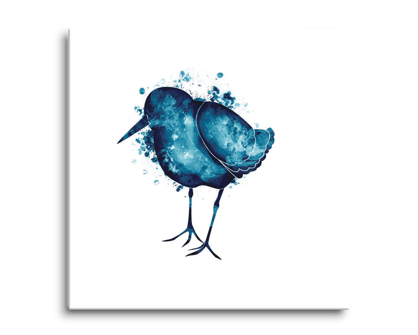 East Coast Water Color Sand Piper | Hi-Def Glass Art | Eaches | Min 2