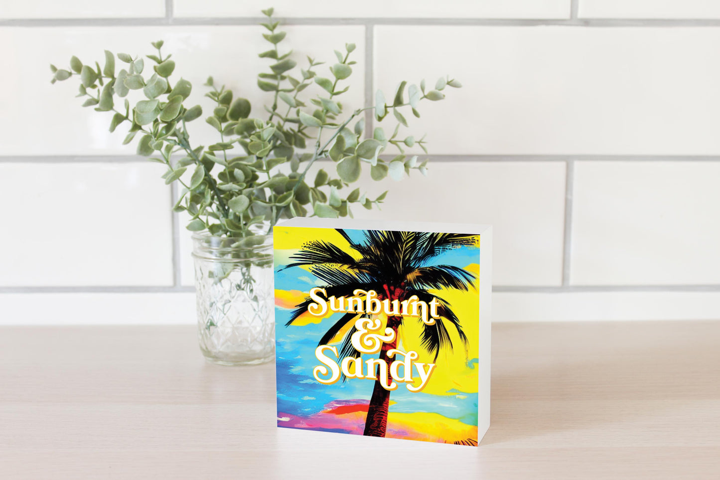 Sunburnt Sandy | Wood Block | Eaches | Min 4