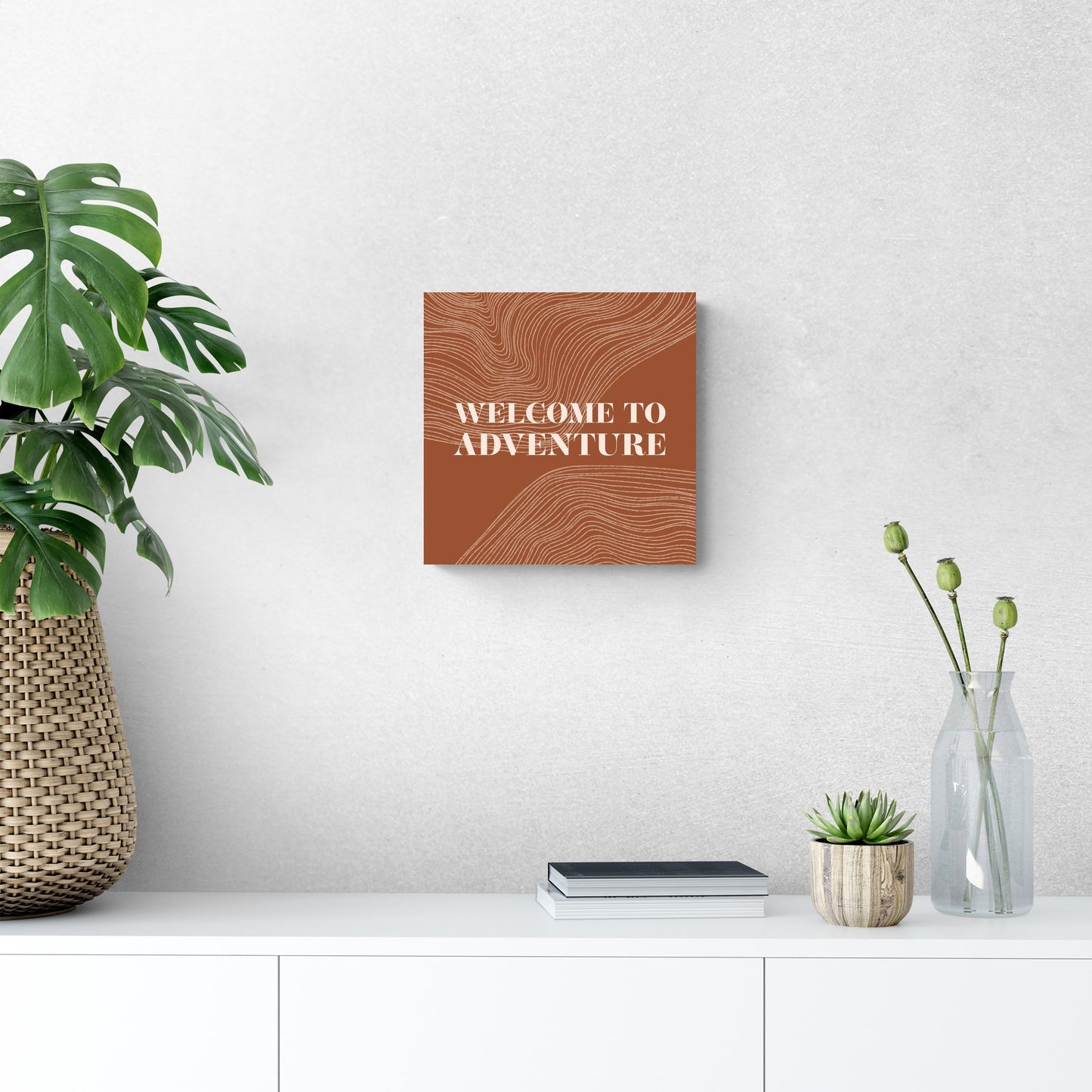 Modern Minimalist Pennsylvania Adventure Quip | Wood Sign | Eaches | Min 2